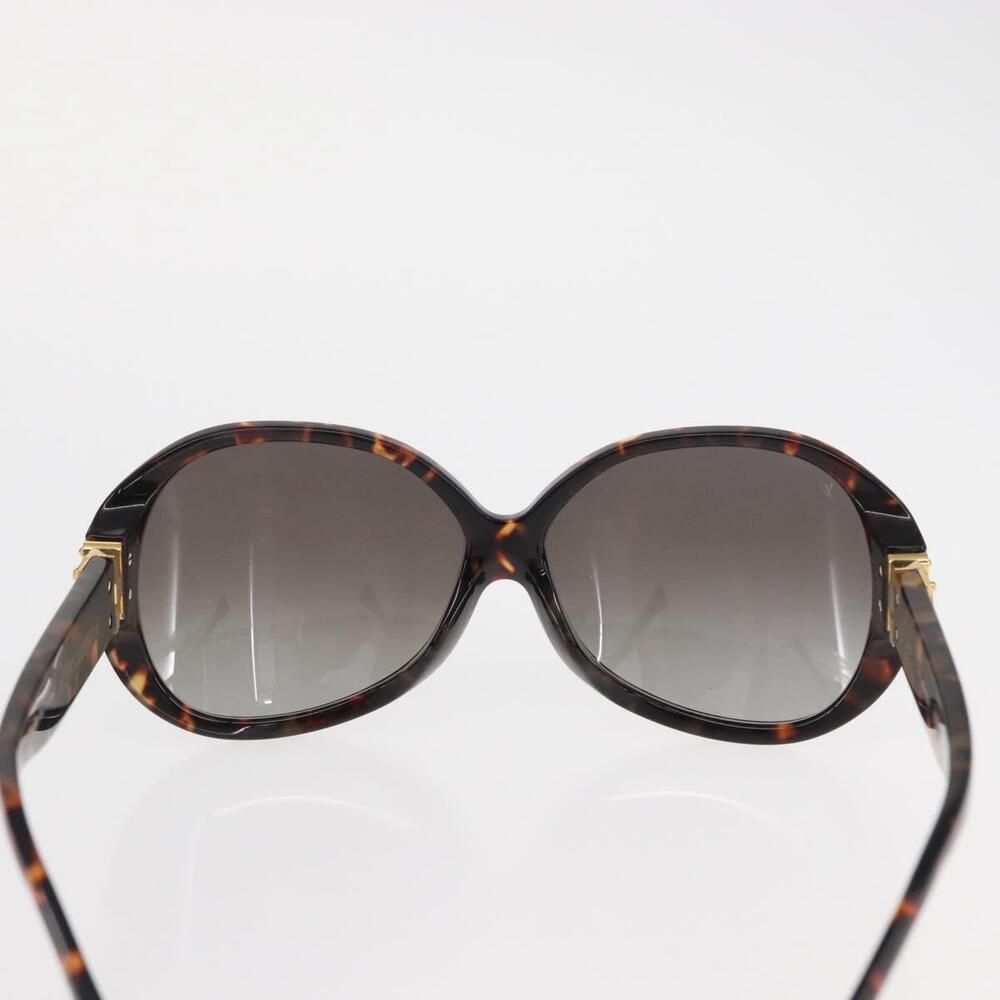 LOUIS VUITTON Supson Oversized Sunglasses plastic Brown LV Auth BA9323 - Picture 2 of 14